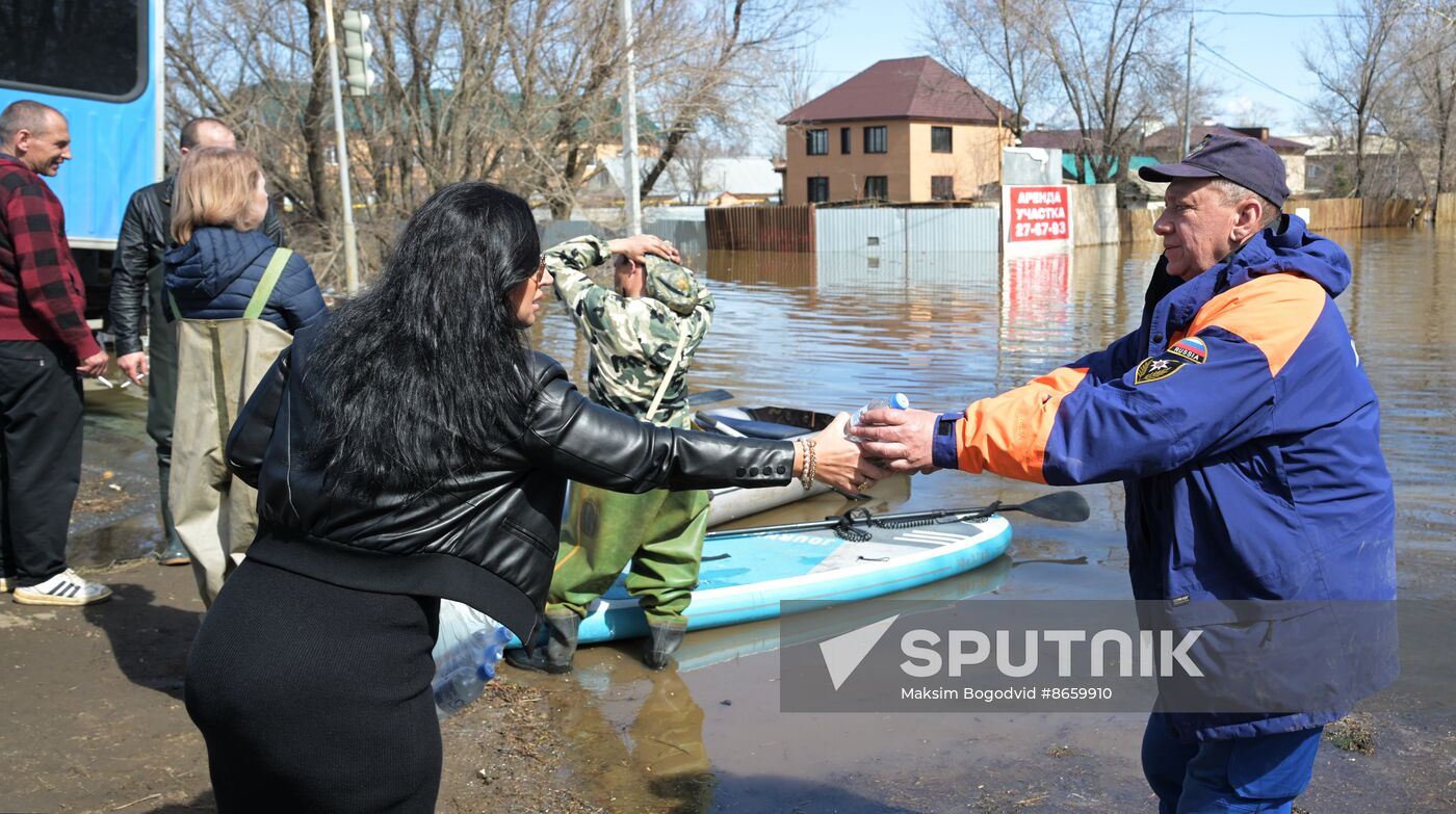 Russia Orenburg Floods