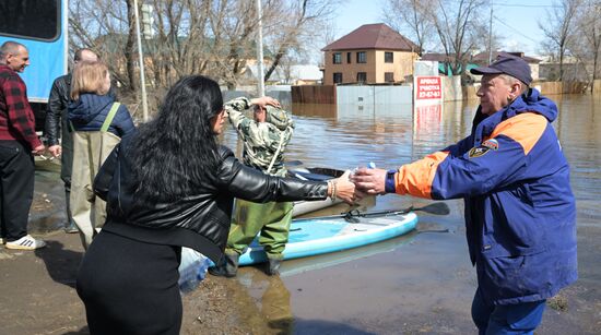 Russia Orenburg Floods