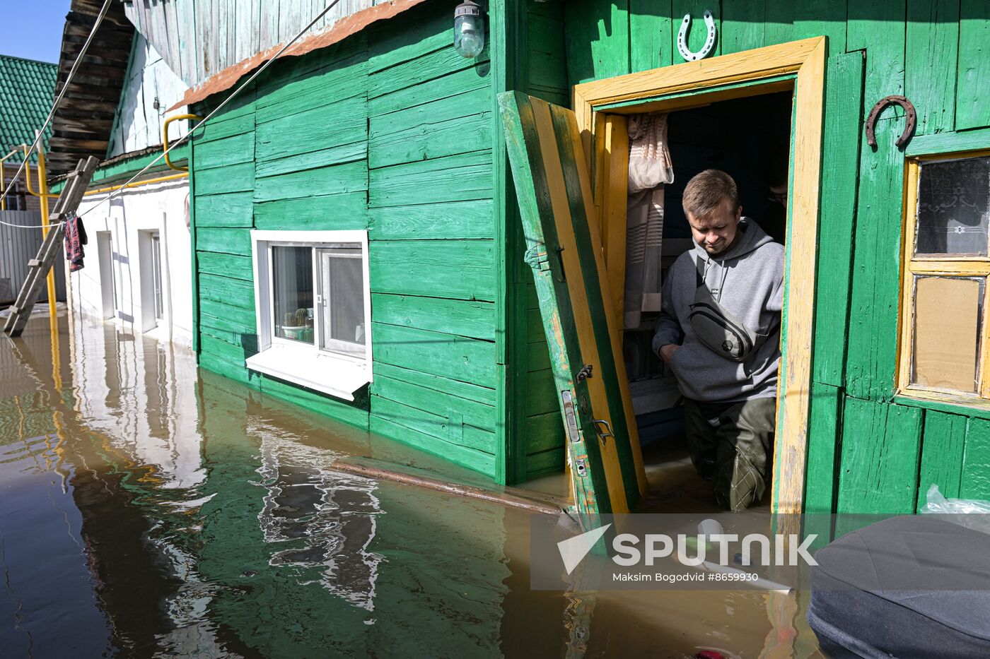 Russia Orenburg Floods