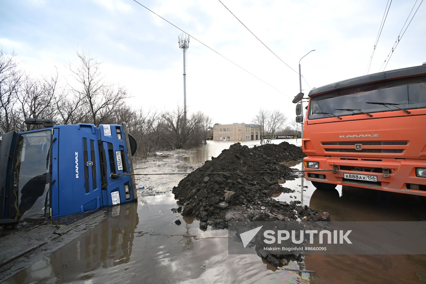 Russia Orenburg Floods