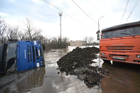 Russia Orenburg Floods