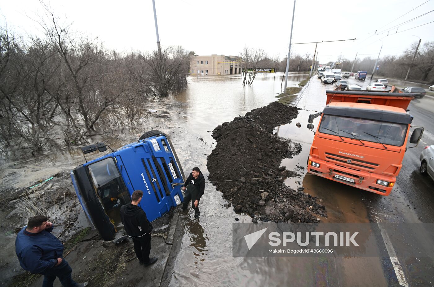 Russia Orenburg Floods