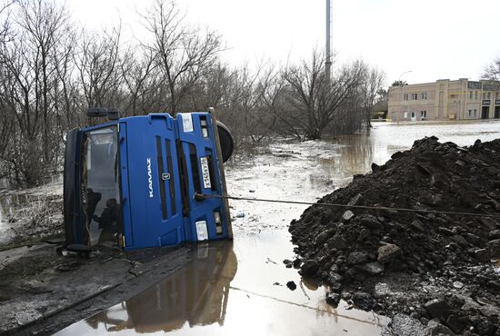 Russia Orenburg Floods