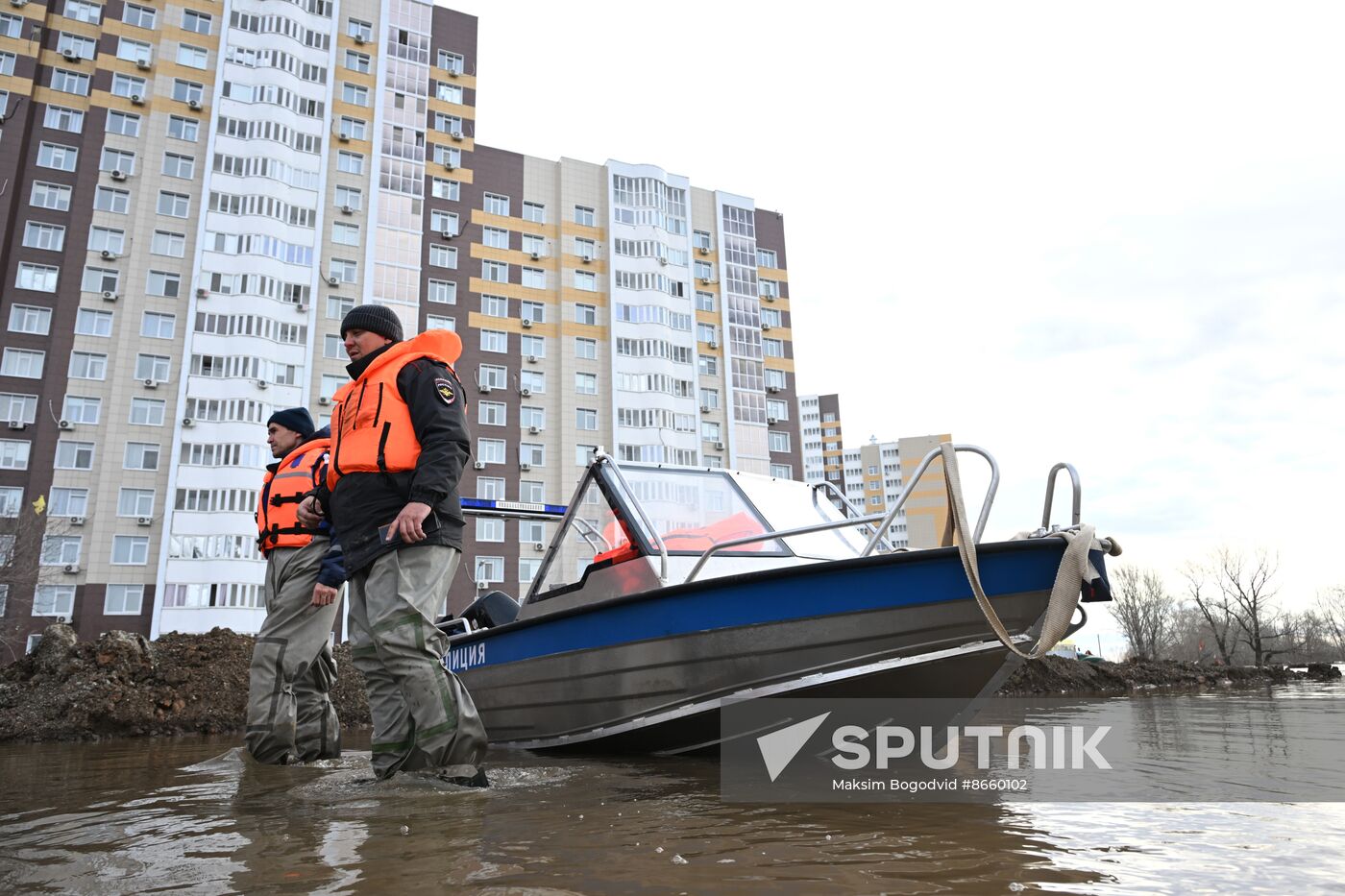 Russia Orenburg Floods