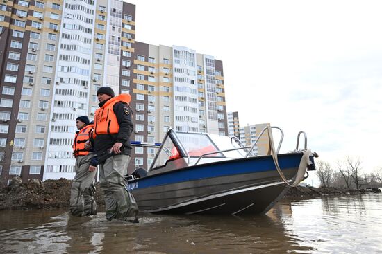 Russia Orenburg Floods