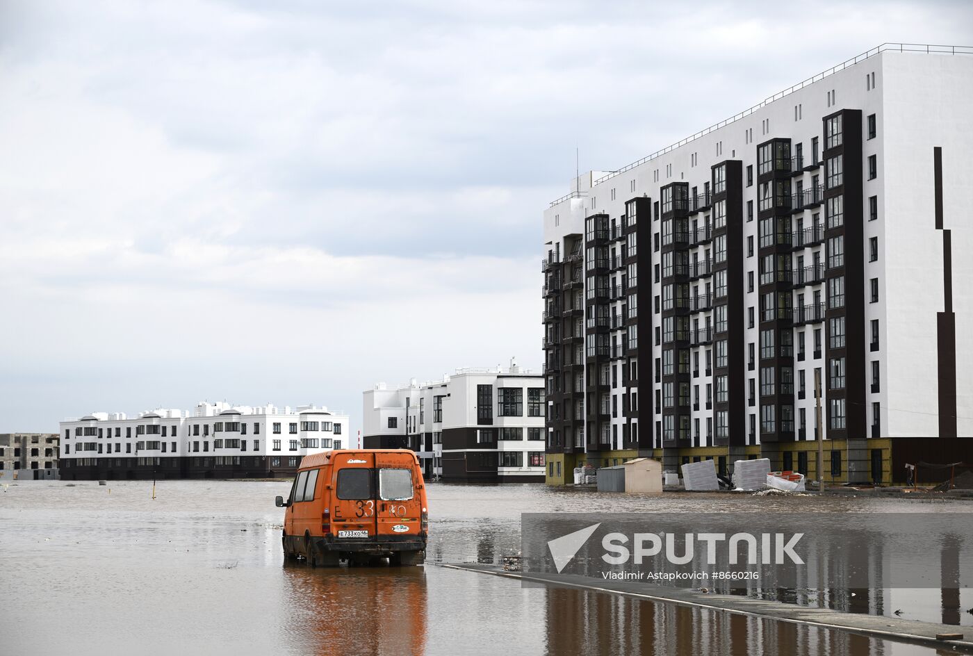 Russia Orenburg Floods