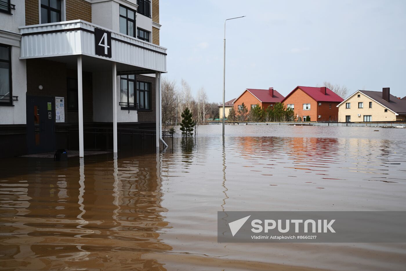 Russia Orenburg Floods