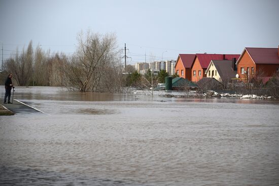 Russia Orenburg Floods