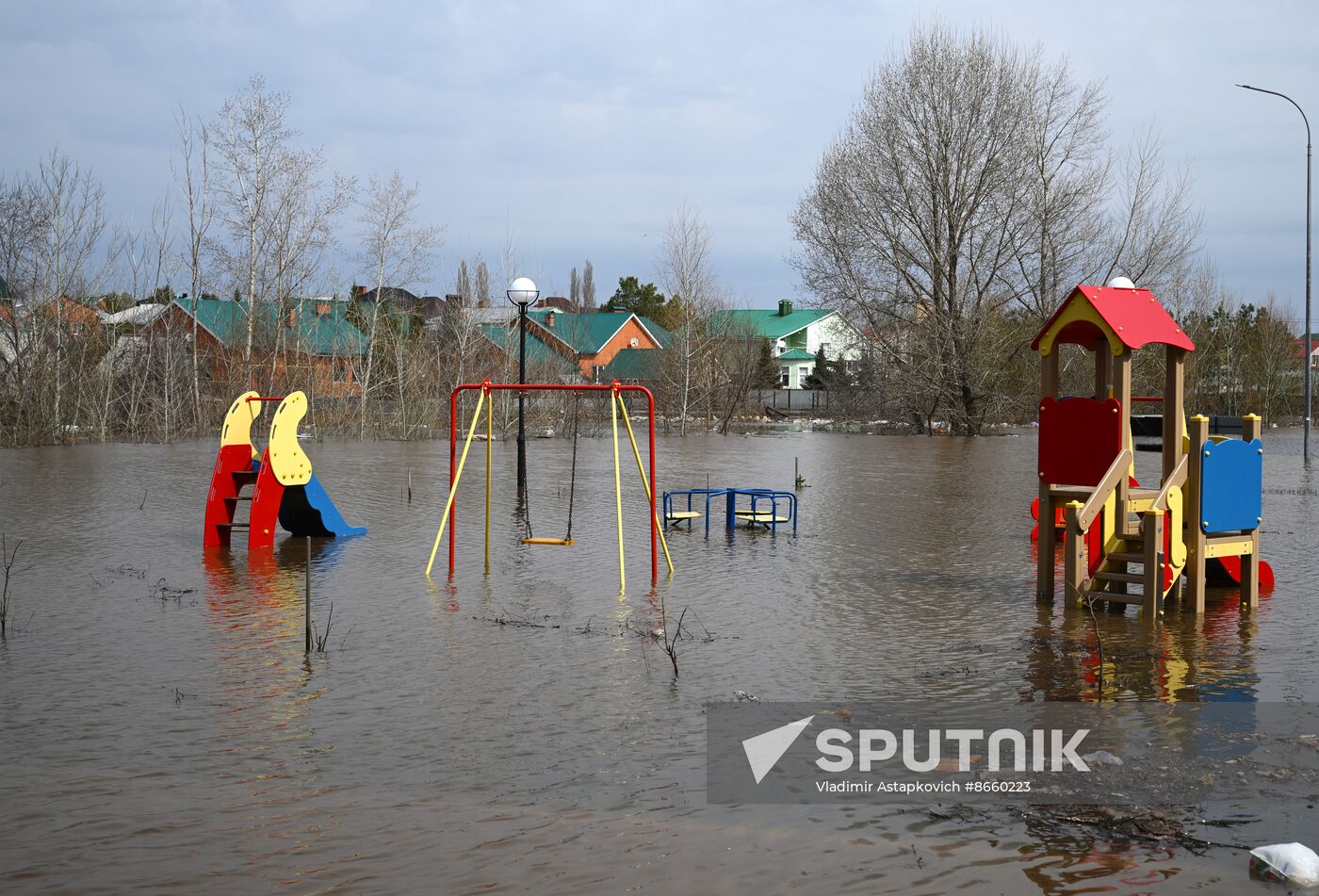 Russia Orenburg Floods