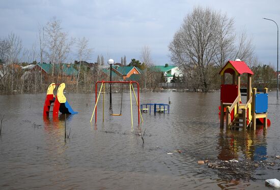 Russia Orenburg Floods