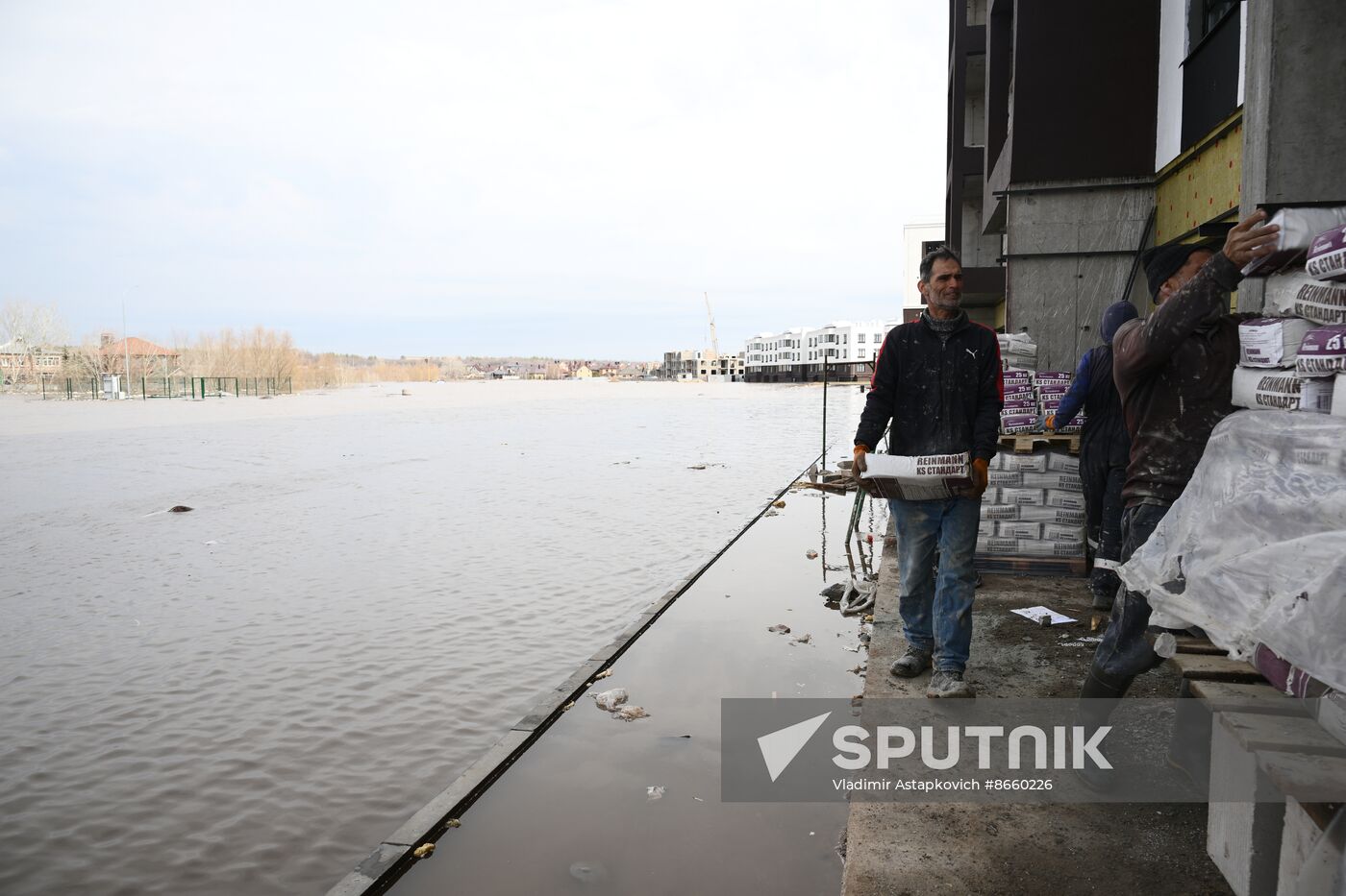 Russia Orenburg Floods