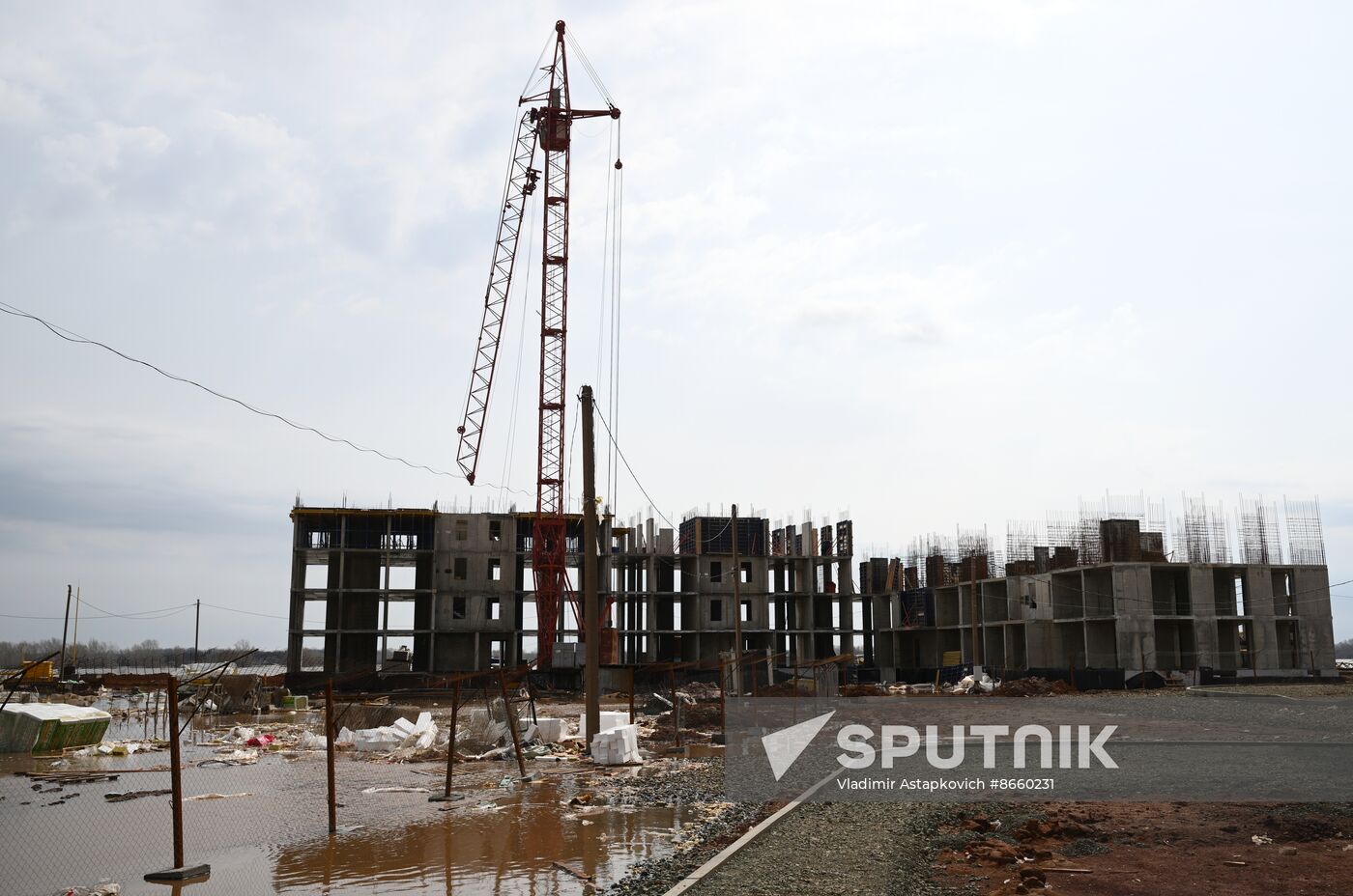 Russia Orenburg Floods