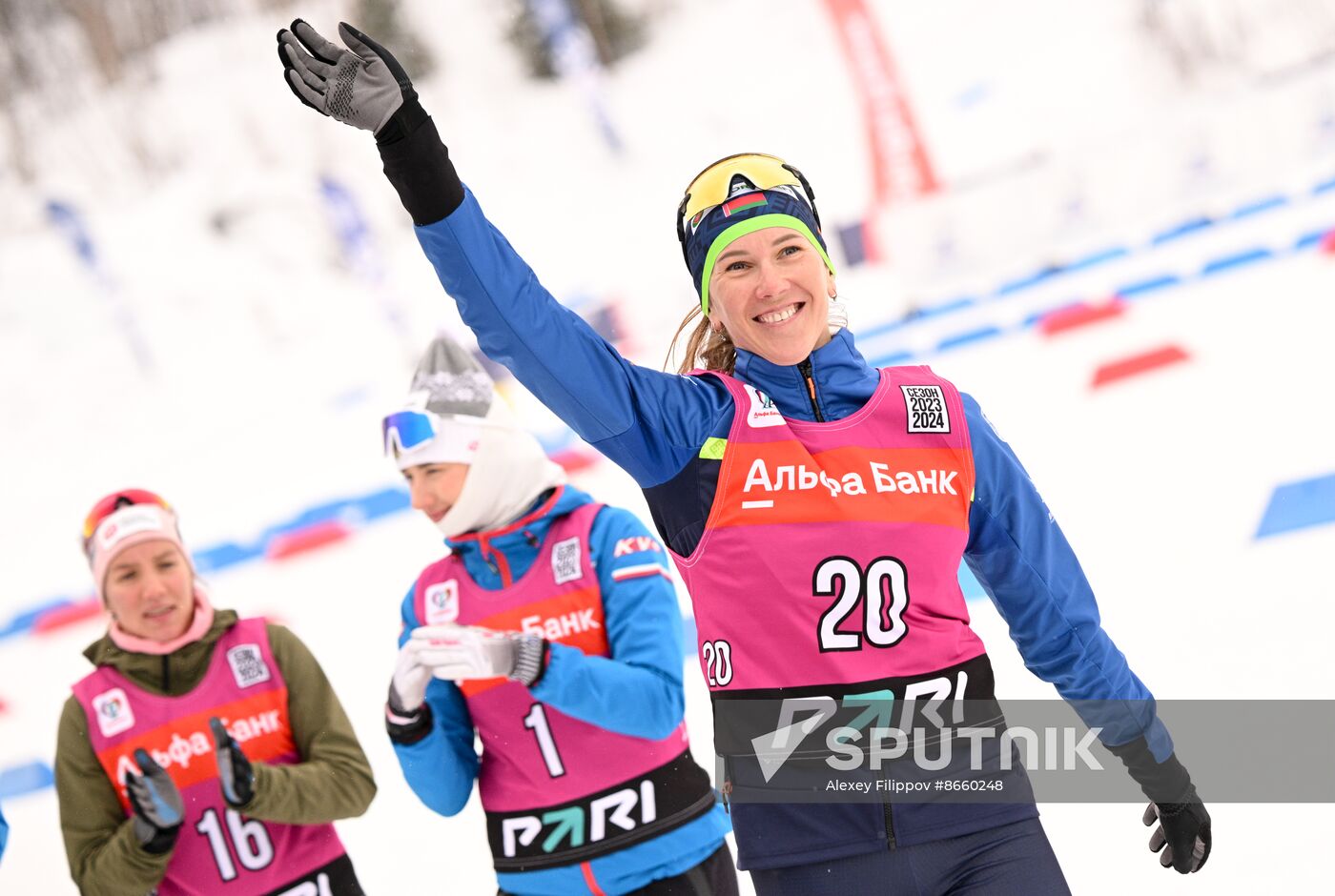 Russia Biathlon Commonwealth Cup Women Sprint