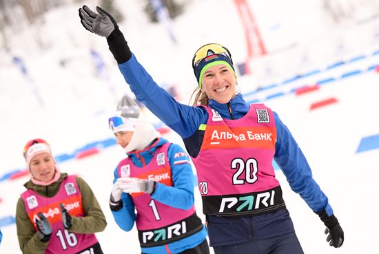Russia Biathlon Commonwealth Cup Women Sprint