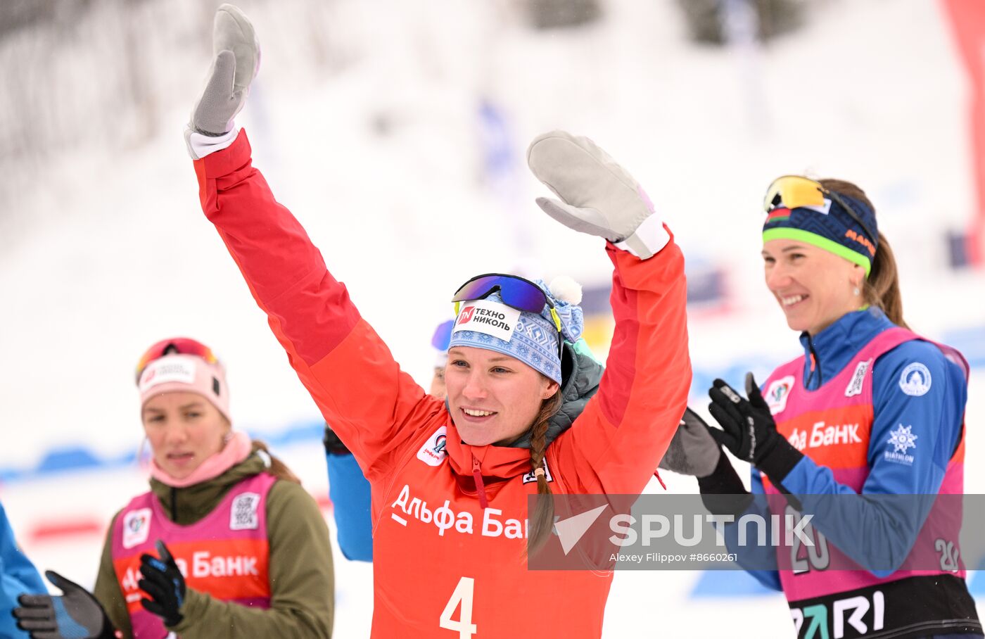 Russia Biathlon Commonwealth Cup Women Sprint