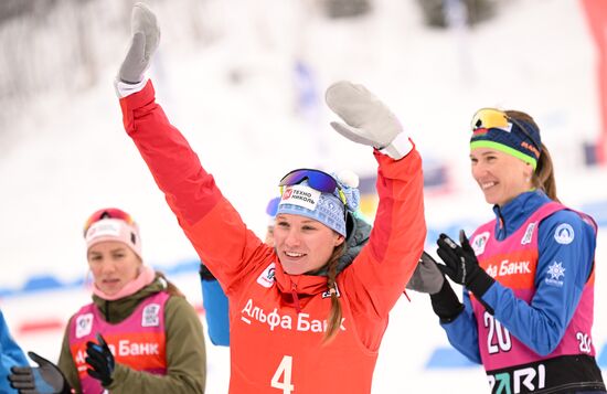 Russia Biathlon Commonwealth Cup Women Sprint