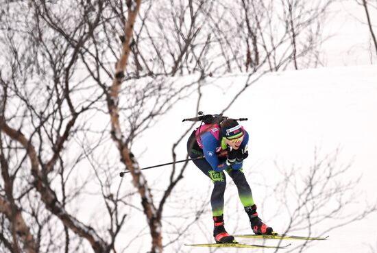 Russia Biathlon Commonwealth Cup Women Sprint