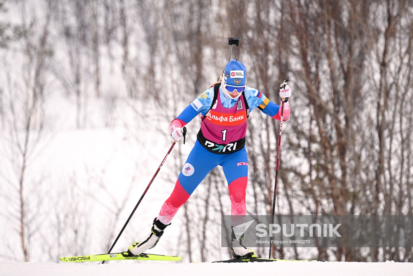 Russia Biathlon Commonwealth Cup Women Sprint