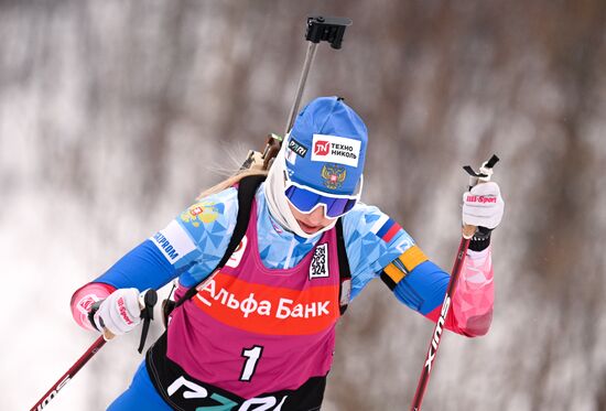 Russia Biathlon Commonwealth Cup Women Sprint