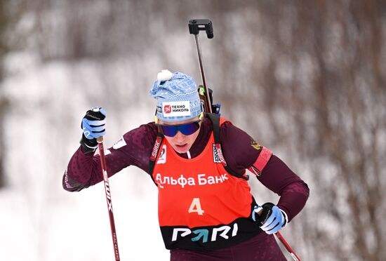 Russia Biathlon Commonwealth Cup Women Sprint