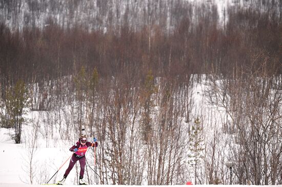 Russia Biathlon Commonwealth Cup Women Sprint