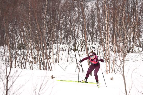 Russia Biathlon Commonwealth Cup Women Sprint