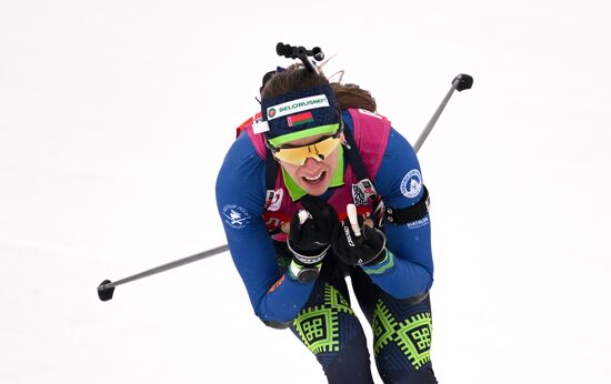 Russia Biathlon Commonwealth Cup Women Sprint