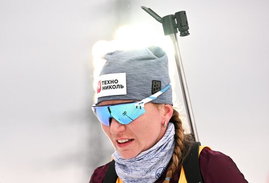 Russia Biathlon Commonwealth Cup Women Sprint