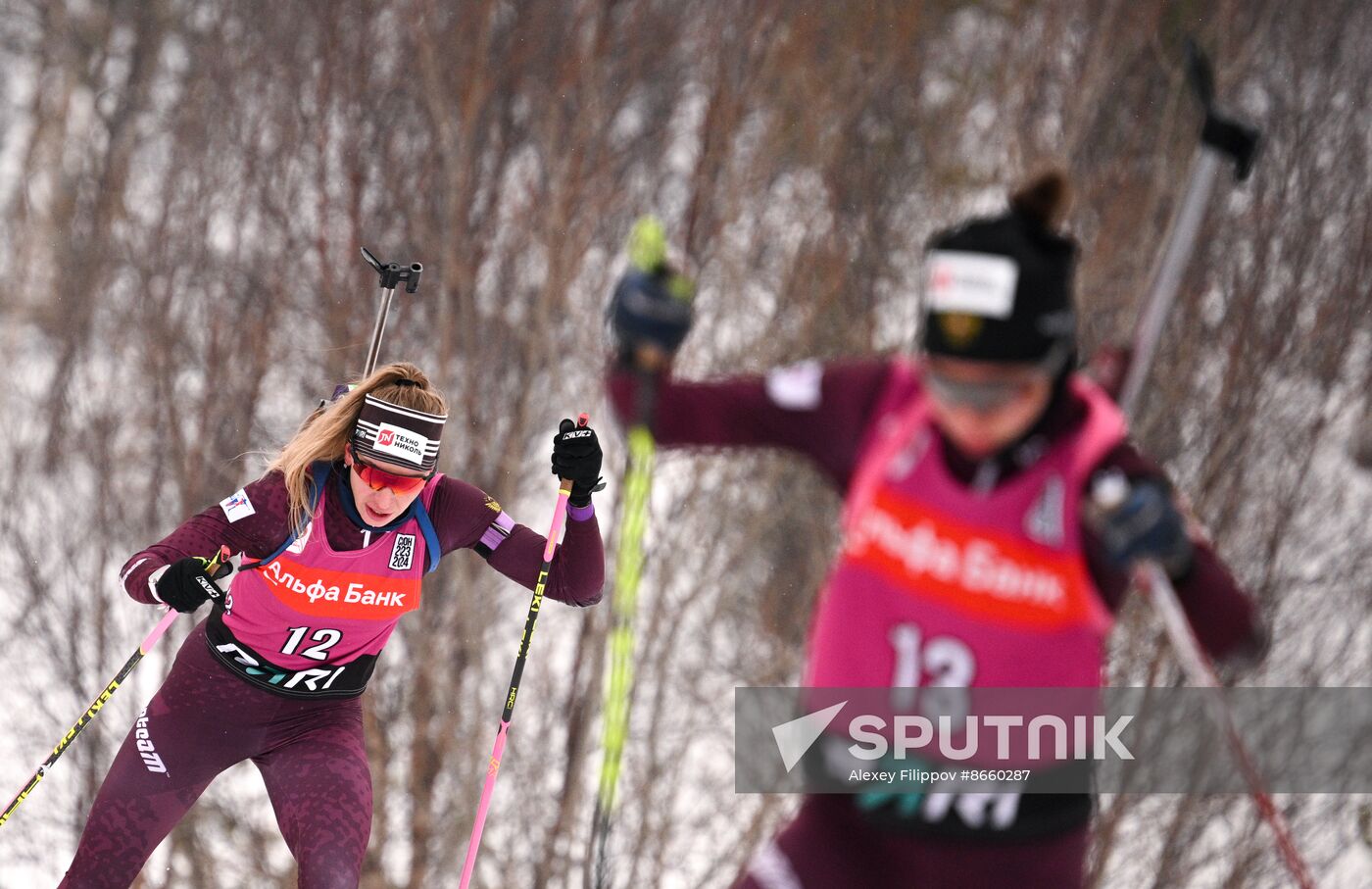 Russia Biathlon Commonwealth Cup Women Sprint