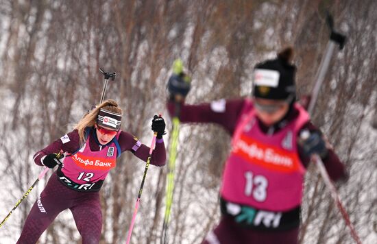 Russia Biathlon Commonwealth Cup Women Sprint