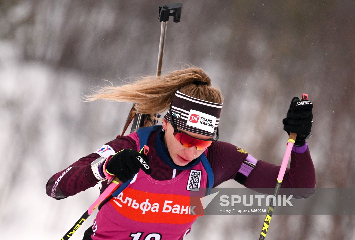 Russia Biathlon Commonwealth Cup Women Sprint