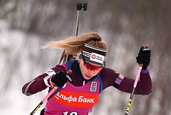 Russia Biathlon Commonwealth Cup Women Sprint