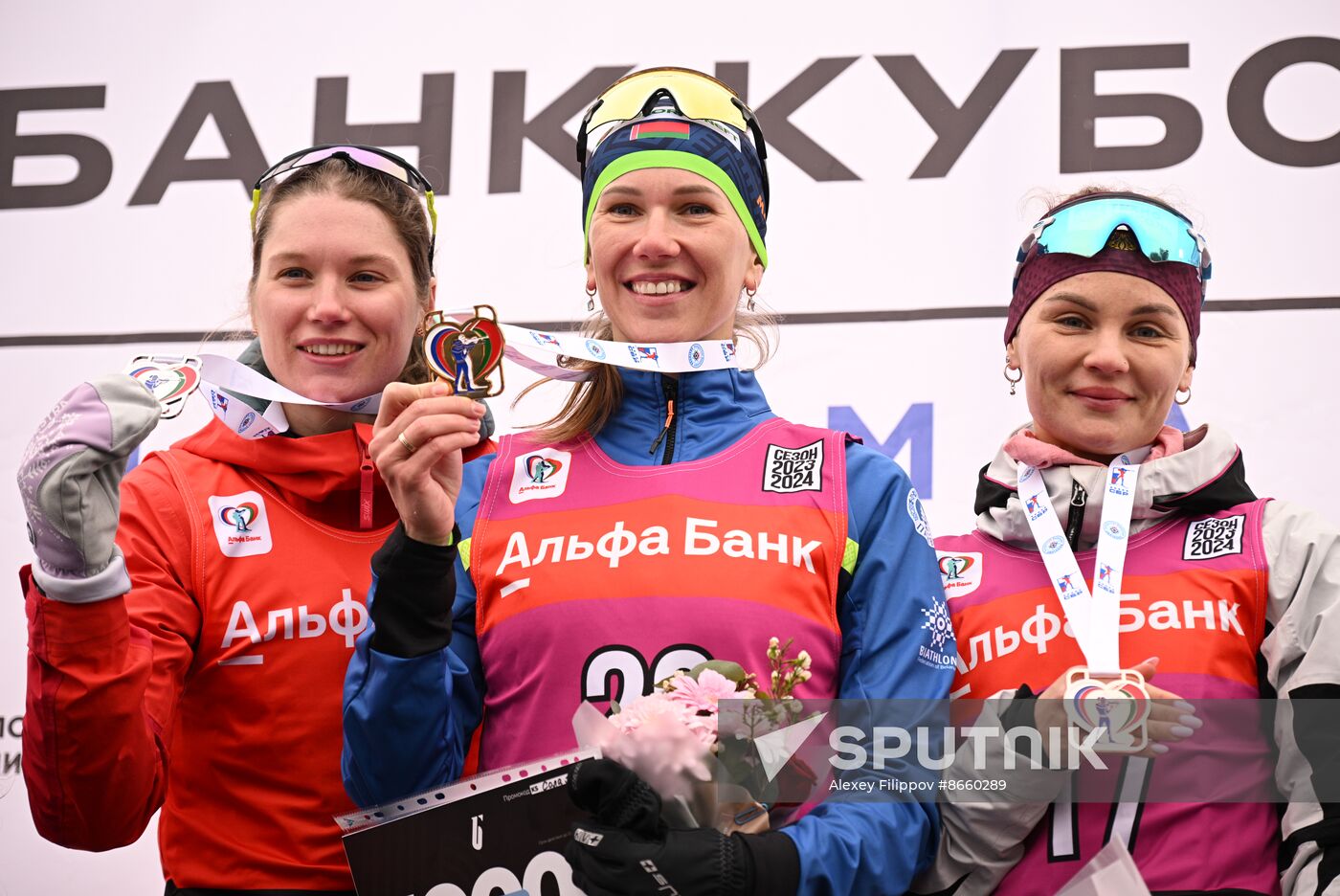 Russia Biathlon Commonwealth Cup Women Sprint