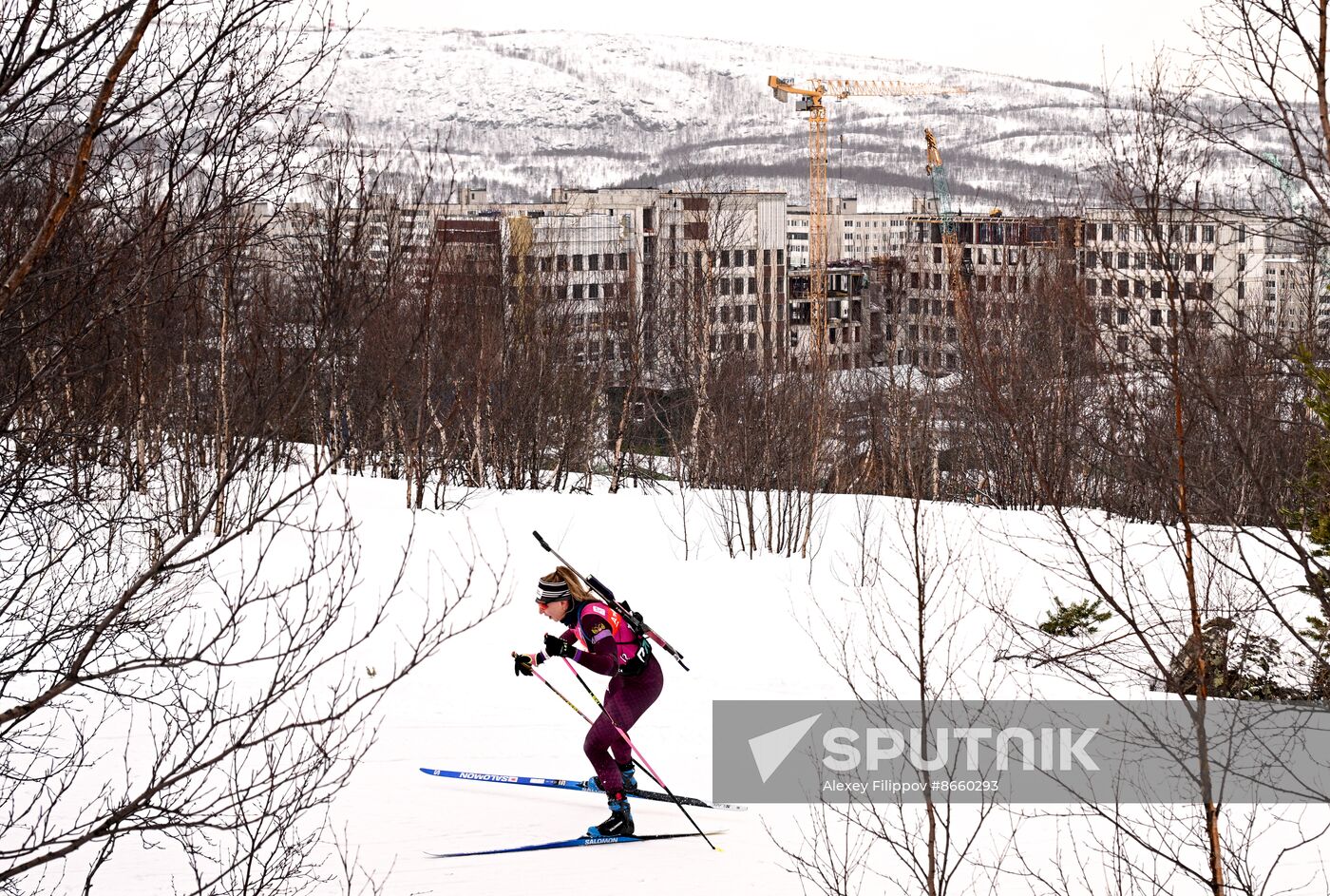 Russia Biathlon Commonwealth Cup Women Sprint