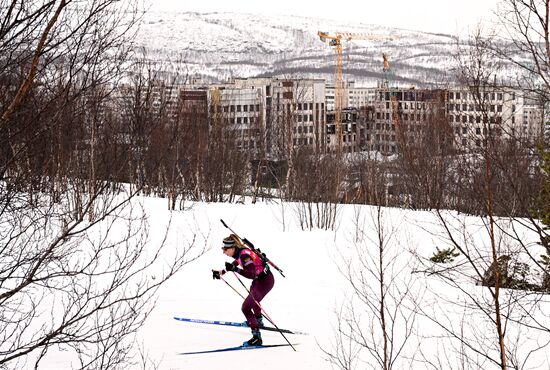 Russia Biathlon Commonwealth Cup Women Sprint