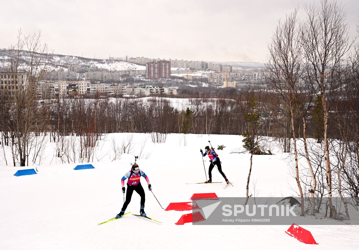 Russia Biathlon Commonwealth Cup Women Sprint