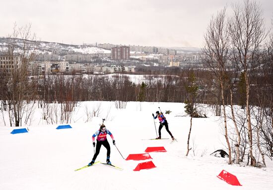 Russia Biathlon Commonwealth Cup Women Sprint