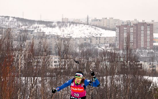 Russia Biathlon Commonwealth Cup Women Sprint