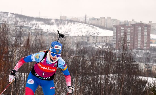 Russia Biathlon Commonwealth Cup Women Sprint