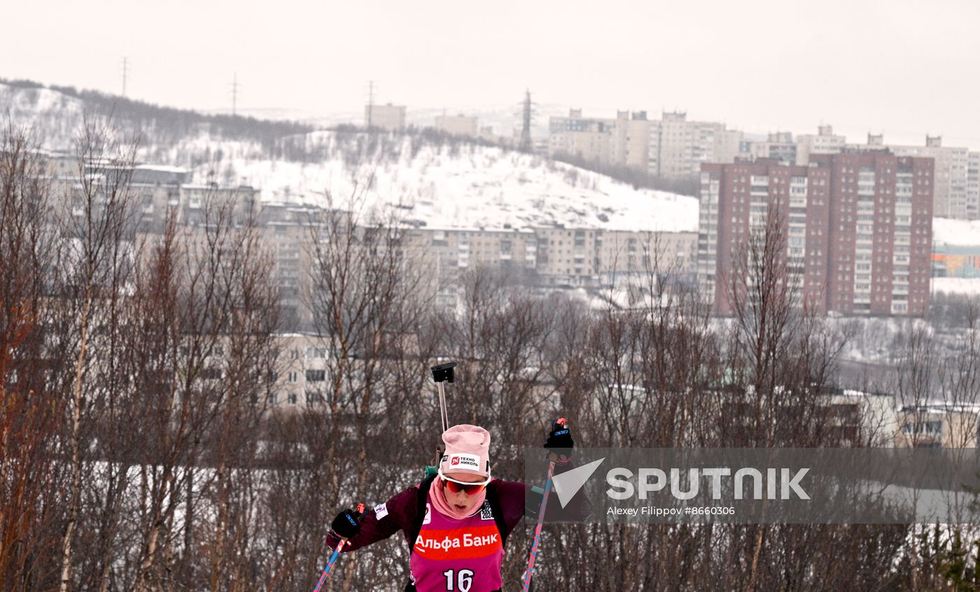 Russia Biathlon Commonwealth Cup Women Sprint