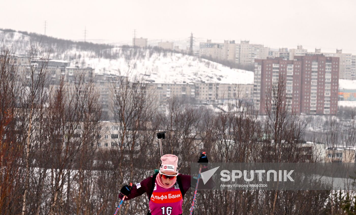 Russia Biathlon Commonwealth Cup Women Sprint