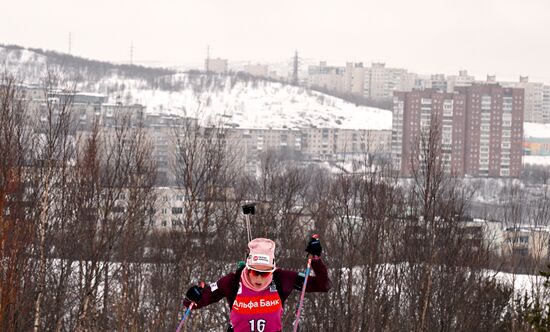 Russia Biathlon Commonwealth Cup Women Sprint