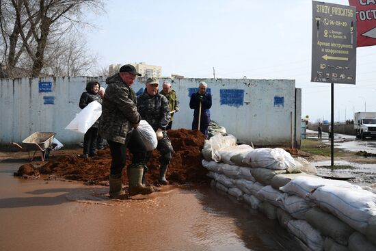 Russia Orenburg Floods