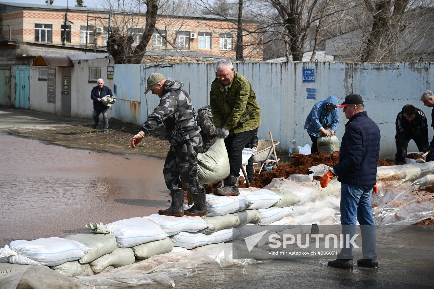 Russia Orenburg Floods