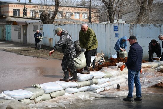 Russia Orenburg Floods