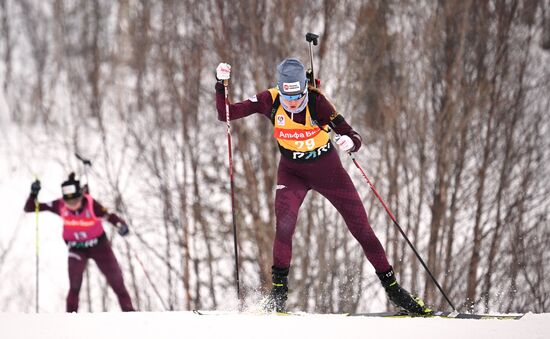 Russia Biathlon Commonwealth Cup Women Sprint