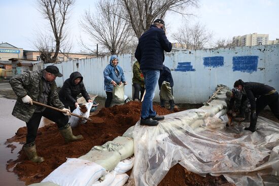 Russia Orenburg Floods