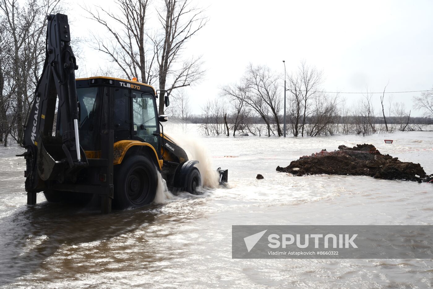 Russia Orenburg Floods