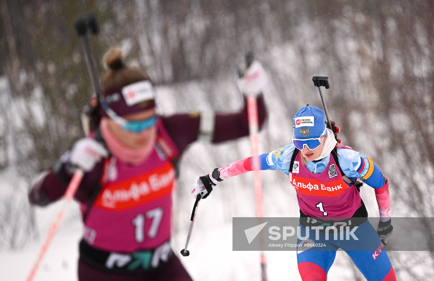 Russia Biathlon Commonwealth Cup Women Sprint