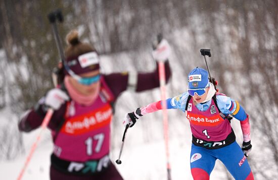 Russia Biathlon Commonwealth Cup Women Sprint